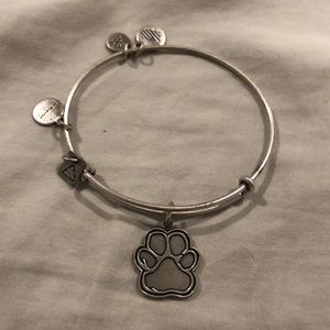 Alex and ani paw print bracelet
